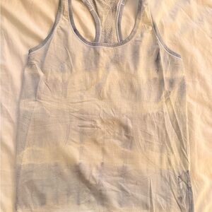 Lululemon Athletica Light Gray Tank Top